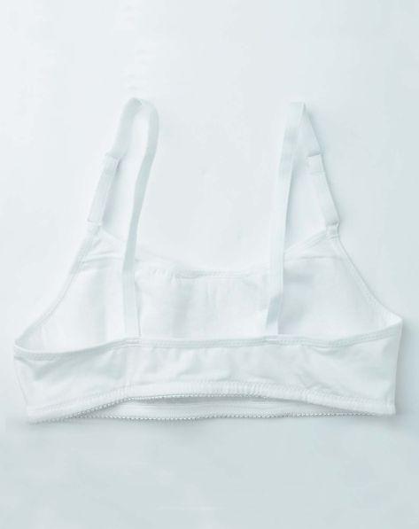 alon House男女童混合专场女童白色<em>少女护胸</em>背