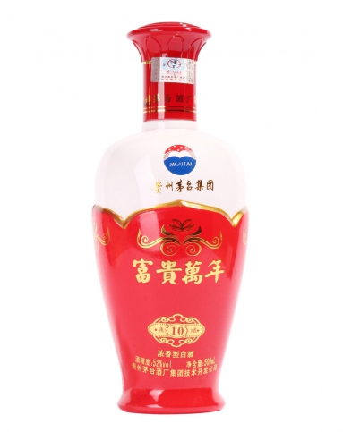 贵州茅台富贵万年-财富天下52°浓香型白酒500ml