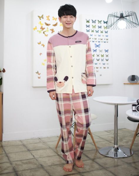 <em>雪俐</em>男女家居服混合专场<em>男士纯棉</em>卡通<em>睡衣</em>家居