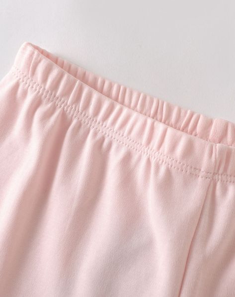 中大童家居服专场女童粉红色PIMA棉长裤