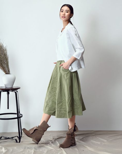 MBSKY女装专场白色 女款棉麻清新<em>文艺开衫</em>-唯