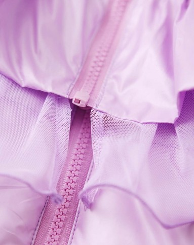 粉紫长方形边框素材