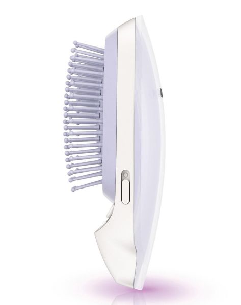 飞利浦Philips个人护理专场浅紫色干电池负离子梳