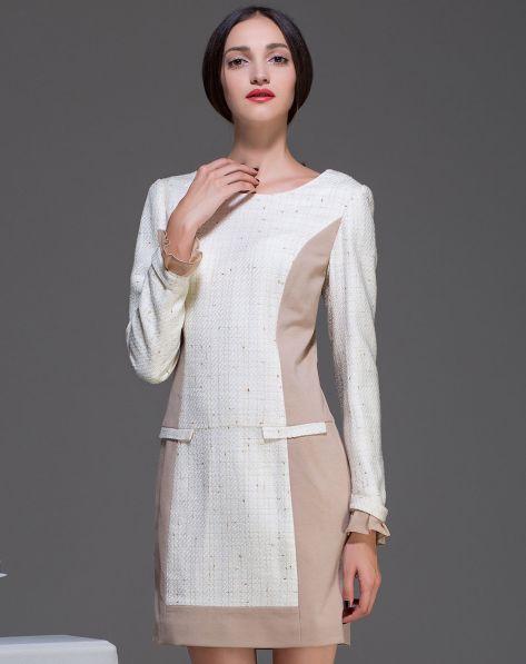 <em>ZIMMUR</em> SCARTHIN<em>女装专场</em>米白色+杏色长袖