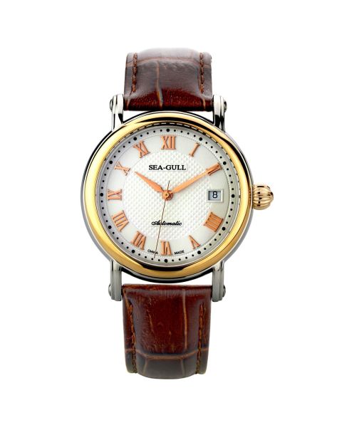 海鸥SEA-GULL手表专场间金表盘自动机械男表