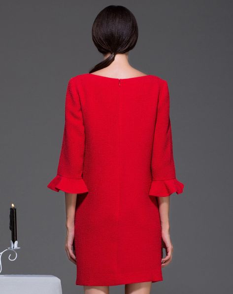 <em>ZIMMUR</em> SCARTHIN<em>女装专场</em>红色简约女装纯色