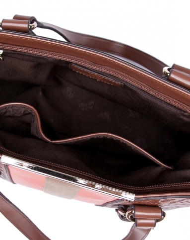 阿尔法·阿蒂斯特 女款咖啡色(褐色)安吉莉亚系列单肩包