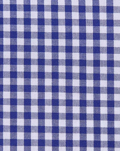 格子蓝白色休闲短袖衬衫