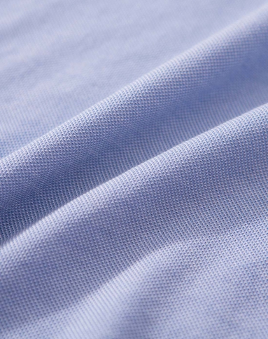 天蓝色简约商务polo衫