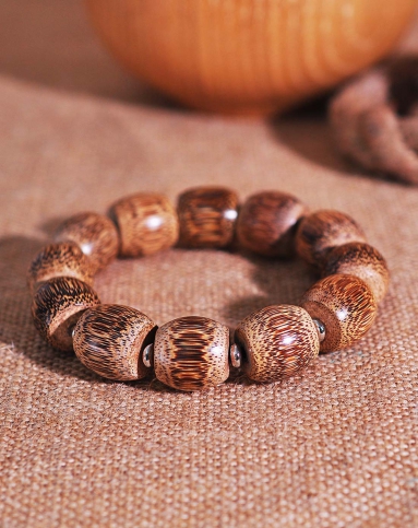 太阳之爱 百川归海金丝竹手串