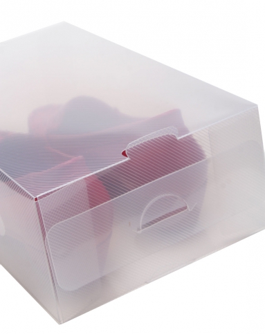 华玲大鹰透明女士鞋盒