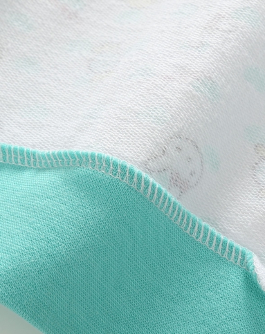 女童浅水绿连帽外套