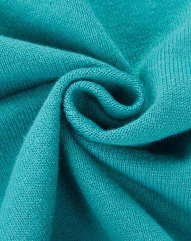 男童灰绿净色针织开衫