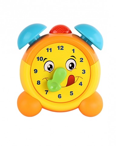 宝宝时间认知 卡通趣味音乐小闹钟