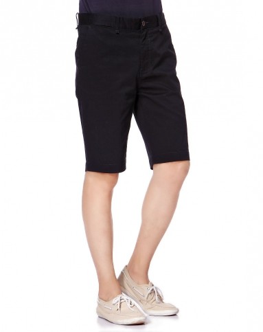 etamhomme 男款休闲百搭藏青色短裤