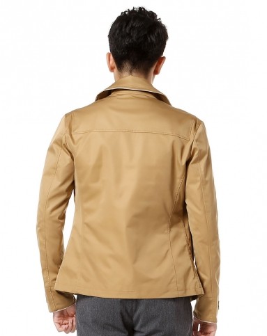 深卡其色成熟魅力长袖外套