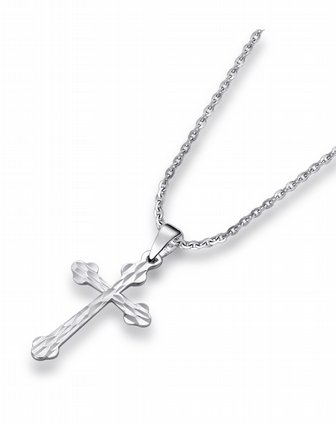 十字架pt950铂金吊坠