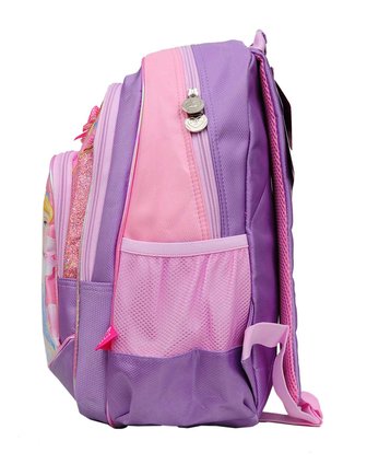 迪士尼女童紫色公主书包(赠笔袋1个)