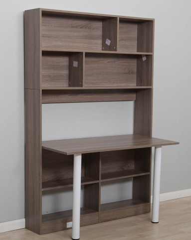 艾达书桌柜 深橡木色