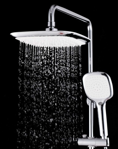 方圆系列恒温3出水淋浴花洒整体套装
